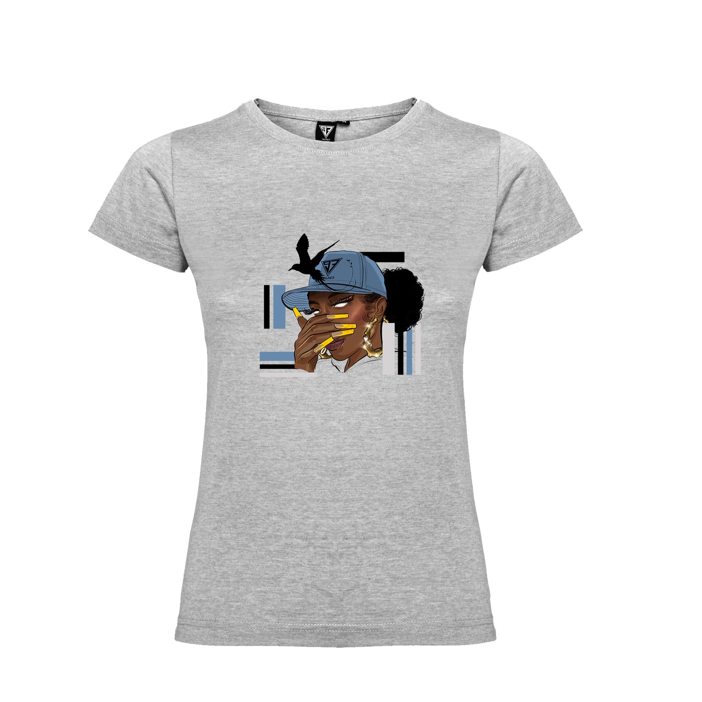 T-Shirt Fanm Red