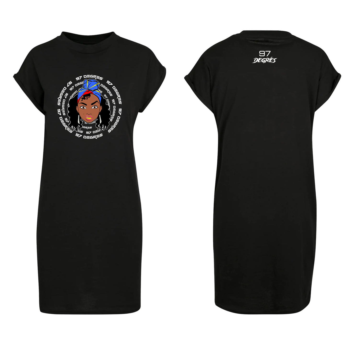 Robe T-shirt "Fanm Péyi"