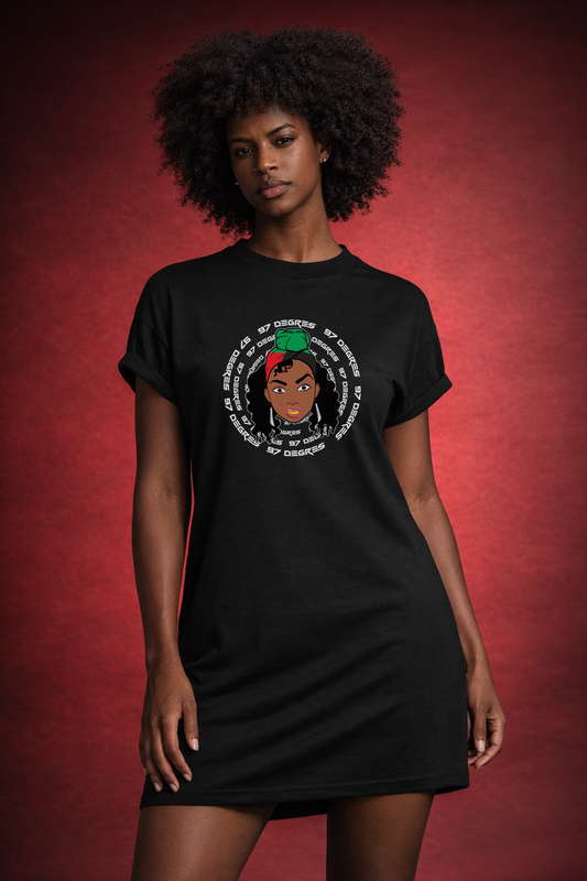 Robe T-shirt "Fanm Péyi"