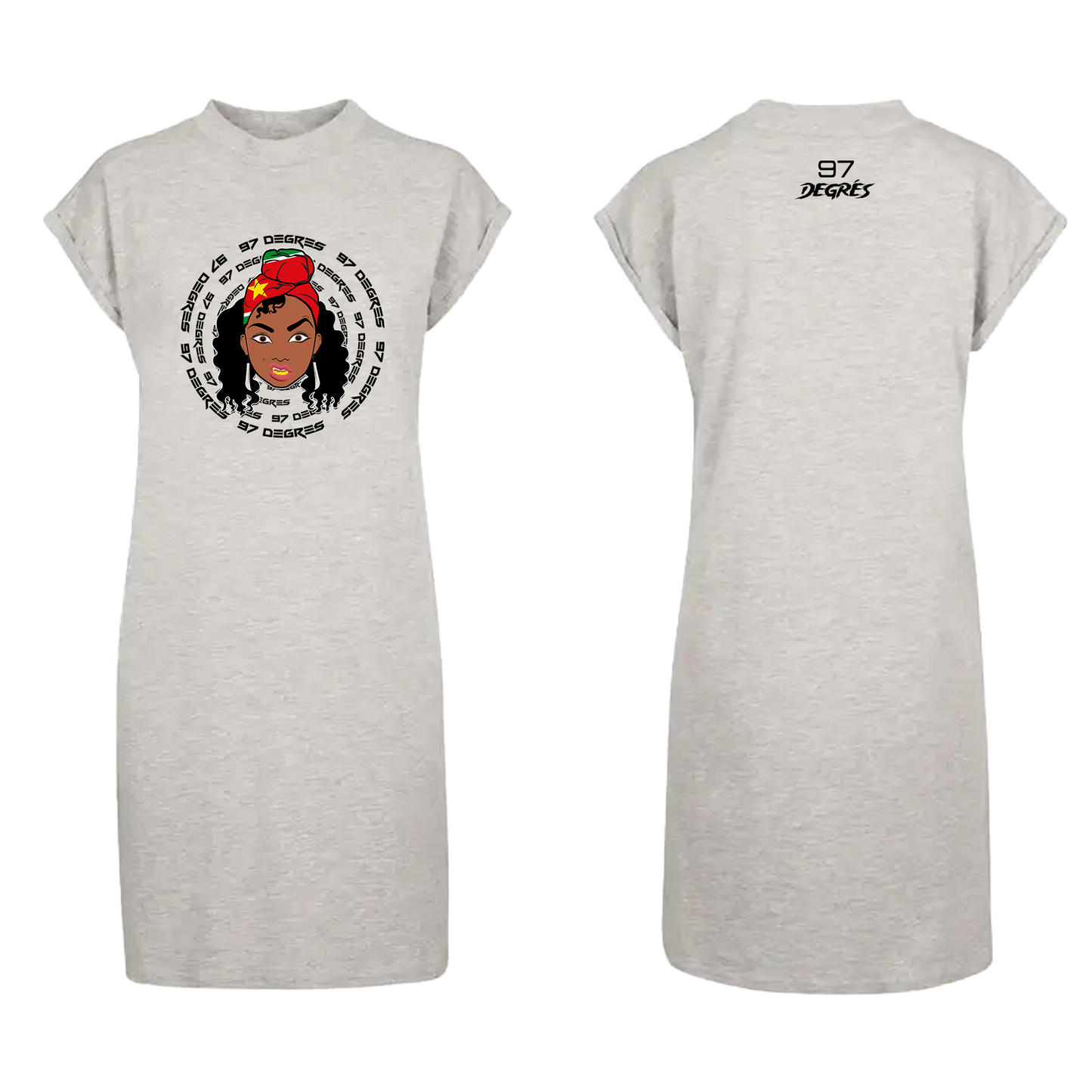 Robe T-shirt "Fanm Péyi"