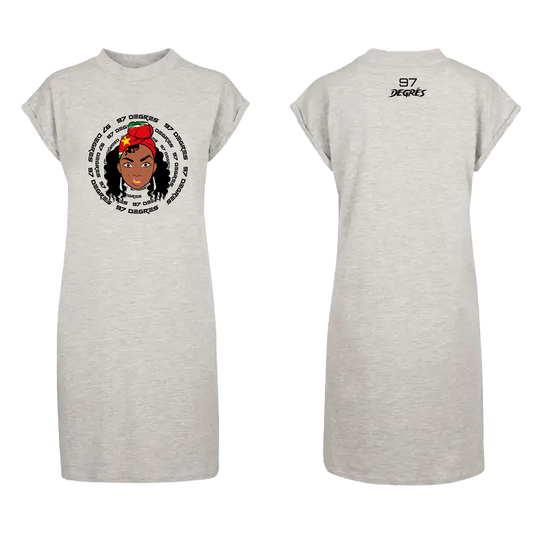 Robe T-shirt "Fanm Péyi"