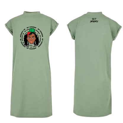 Robe T-shirt "Fanm Péyi"